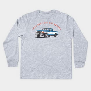 Earper Truck Kids Long Sleeve T-Shirt